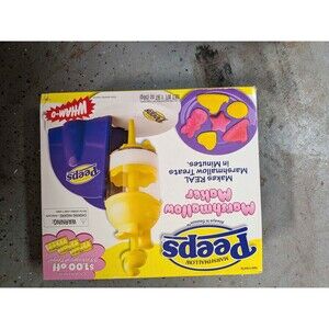 Wham-O Peeps Marshmallow Maker Kit DIY Dessert Kids Candy Craft NIB